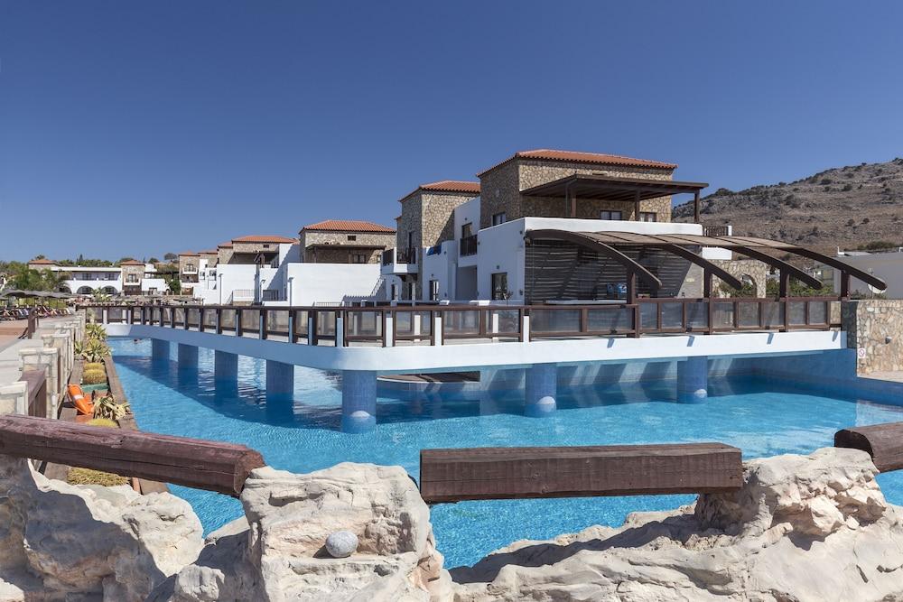 Costa Lindia Beach Lárdosz Kültér fotó