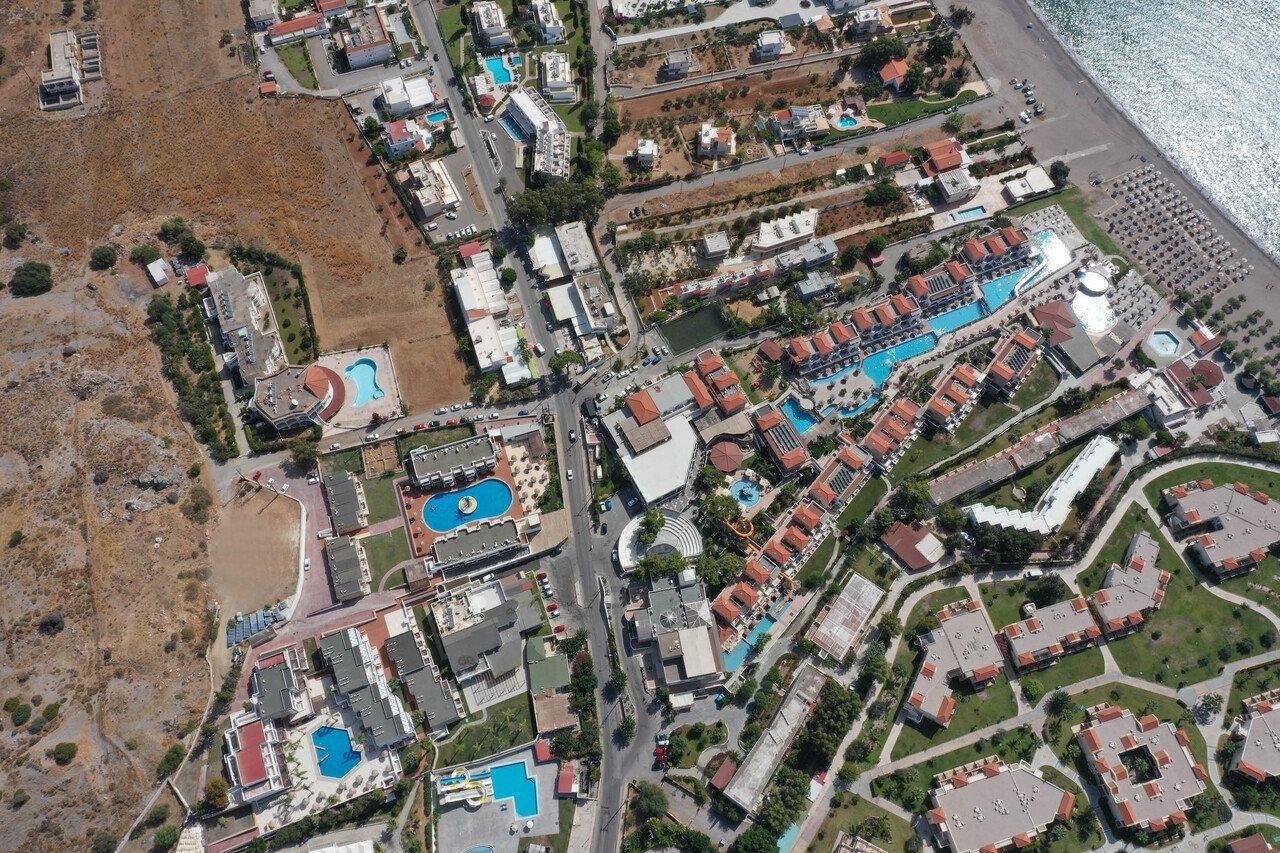 Costa Lindia Beach Lárdosz Kültér fotó