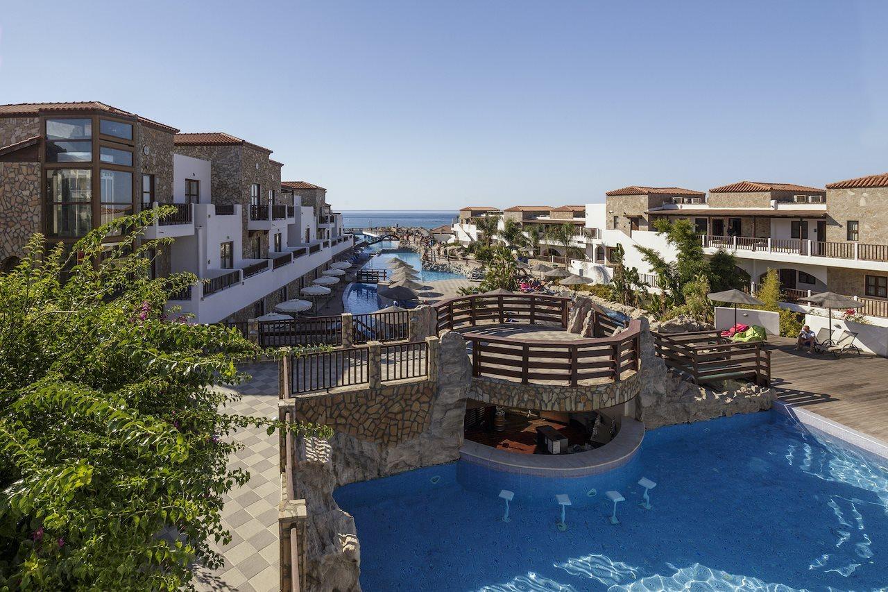 Costa Lindia Beach Lárdosz Kültér fotó