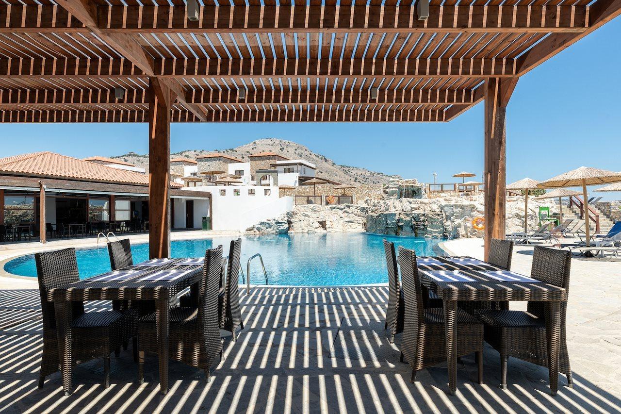 Costa Lindia Beach Lárdosz Kültér fotó